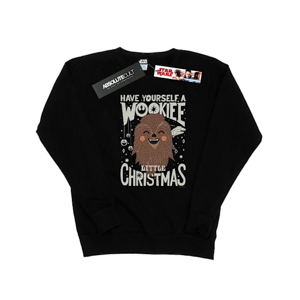 Star Wars Dam/Damer Wookiee Liten Jultröja L Svart Black L