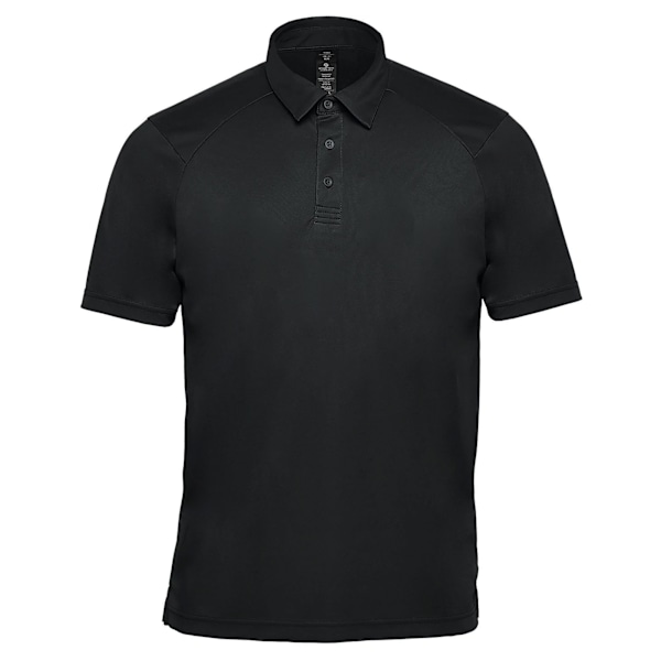 Stormtech Herr Treeline Performance Poloshirt L Svart Black L