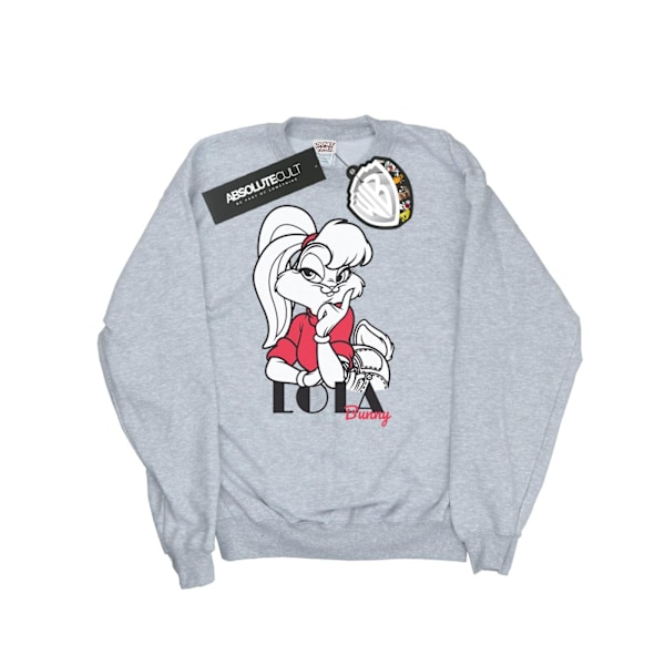 Looney Tunes Klassisk Lola Bunny Sweatshirt XL Sports Grey Sports Grey XL