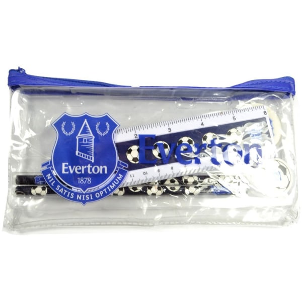 Everton FC Stationery Set One Size Clear/Blue Clear/Blue One Size