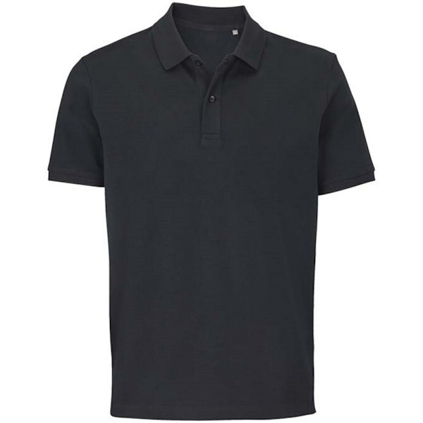 SOLS Unisex Adult Pegase Pique Polo Shirt XXL Svart Black XXL