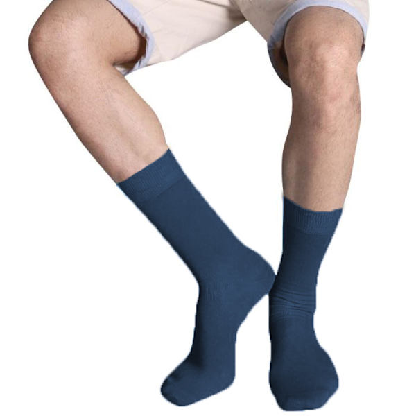 Kariban Cotton City Herr Casual Bomull Rika Sockor 7-9UK/39-42EU Navy 7-9UK/39-42EUR