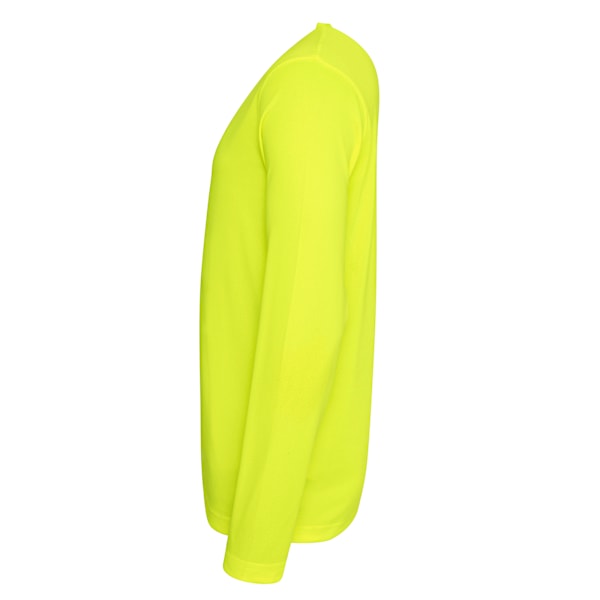 AWDis Just Cool Herr Långärmad Cool Sports Performance Plain Electric Yellow L