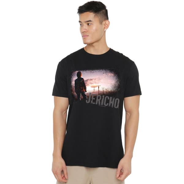 Jericho Herr T-shirt Svampmoln S Svart Black S