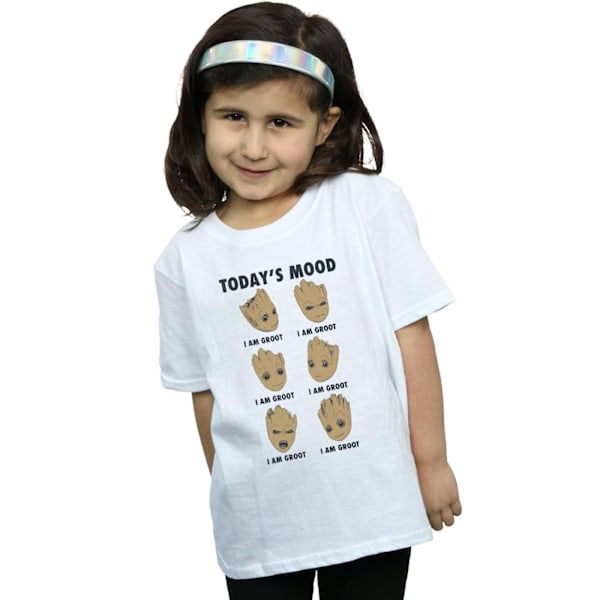 Guardians Of The Galaxy Girls Today´s Mood Baby Groot Bomull T- White 12-13 Years