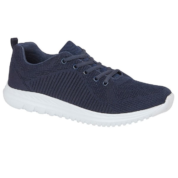 Dek Unisex Vuxna way Memory Foam Tränare 7 UK Marinblå Navy 7 UK
