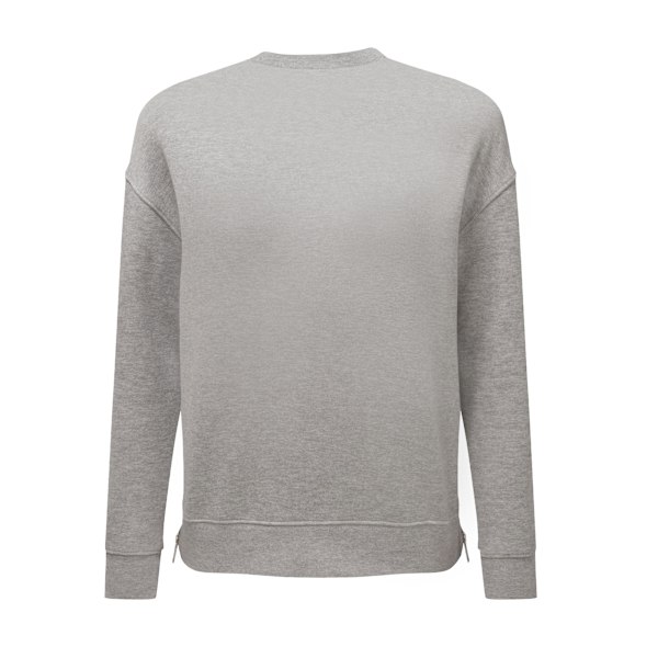 TriDri Dam/Dam Heather Återvunnen Sidblixt Sweatshirt XXS G Grey XXS