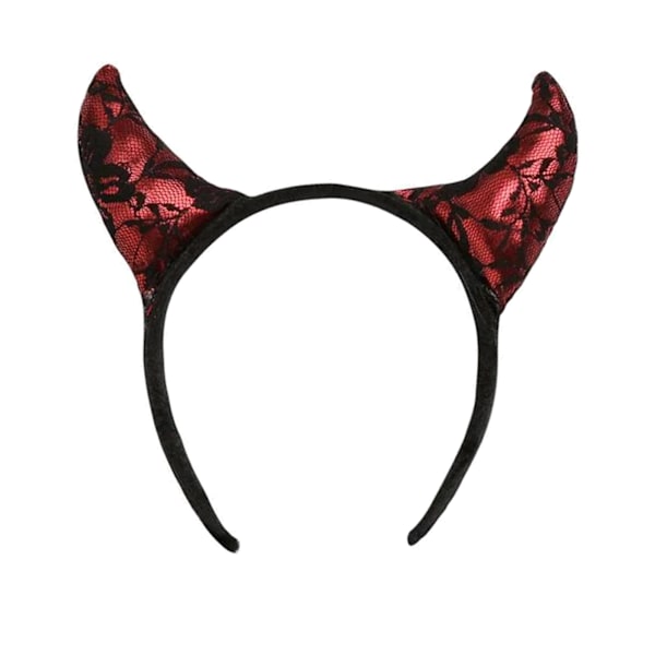 Smiffys Spets Djävul Kostymtillbehör One Size Svart/Röd Black/Red One Size