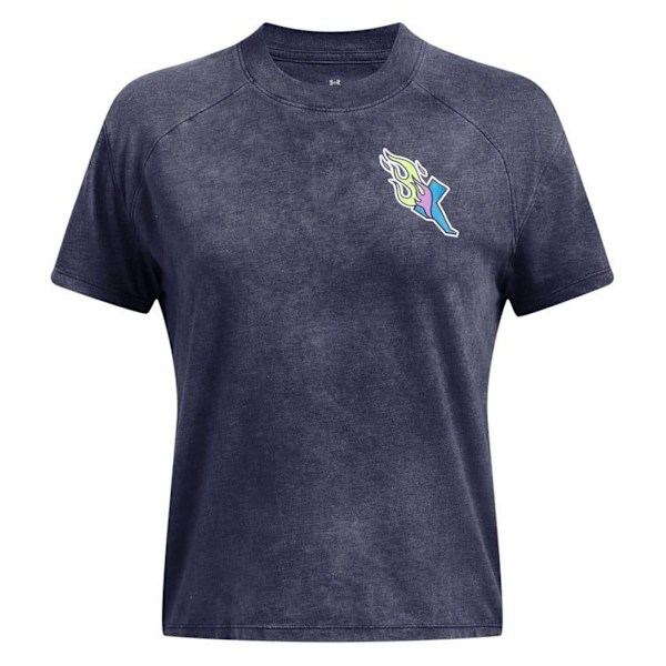 Under Armour Dam/Dam Launch Kortärmad T-shirt 8 UK Blå Blue 8 UK