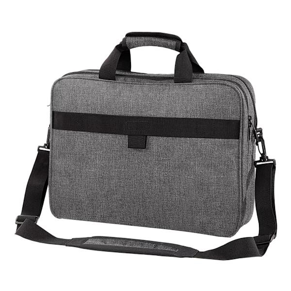 Quadra Executive Digital Office Bag (17 tum kompatibel bärbar dator) Grey Marl One Size