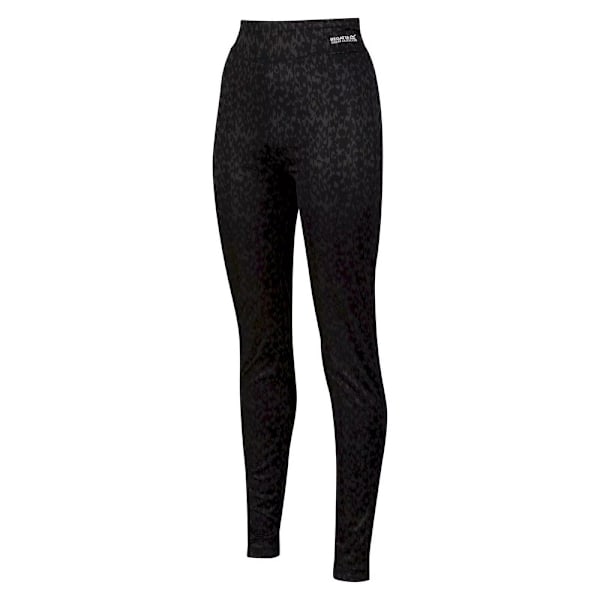 Regatta Dam/Kvinnor Bampton Tryckta Leggings 16 UK Svart Black 16 UK