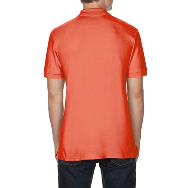Gildan Premium Cotton Sport Double Pique Poloskjorta S Bright Salmon Bright Salmon S