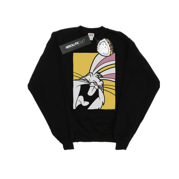 Looney Tunes Girls Bugs Bunny Laughing Sweatshirt 12-13 år F Black 12-13 Years