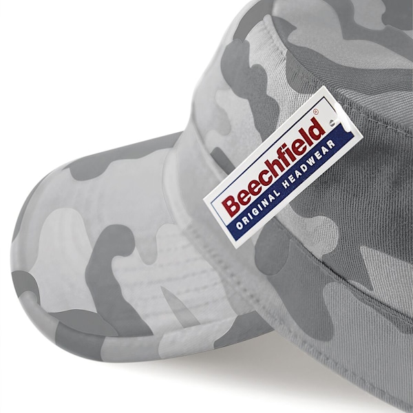 Beechfield Camouflage Army Cap / Huvudbonad One Size Arctic Camo Arctic Camo One Size