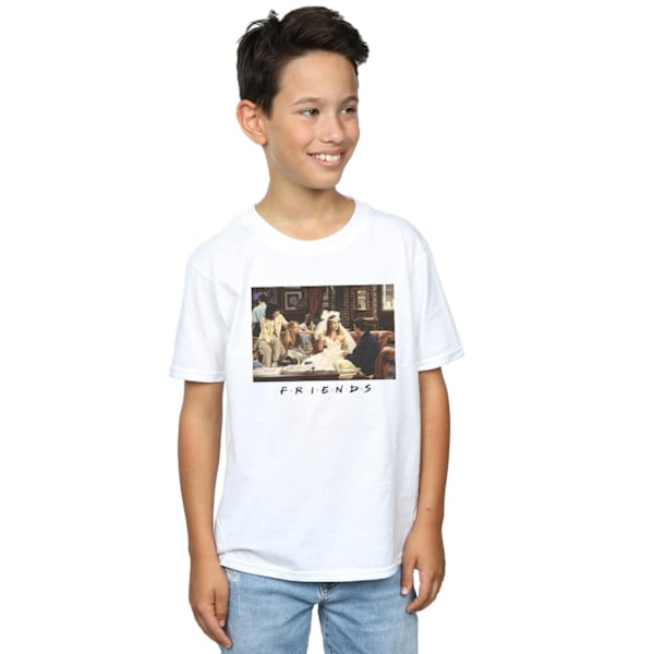 Friends Boys Rachel Bröllopsklänning T-shirt 5-6 år Vit White 5-6 Years