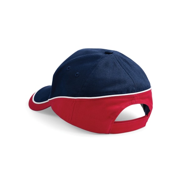 Beechfield Teamwear Competition Cap One Size French Navy/Classi French Navy/Classic Red/White One Size