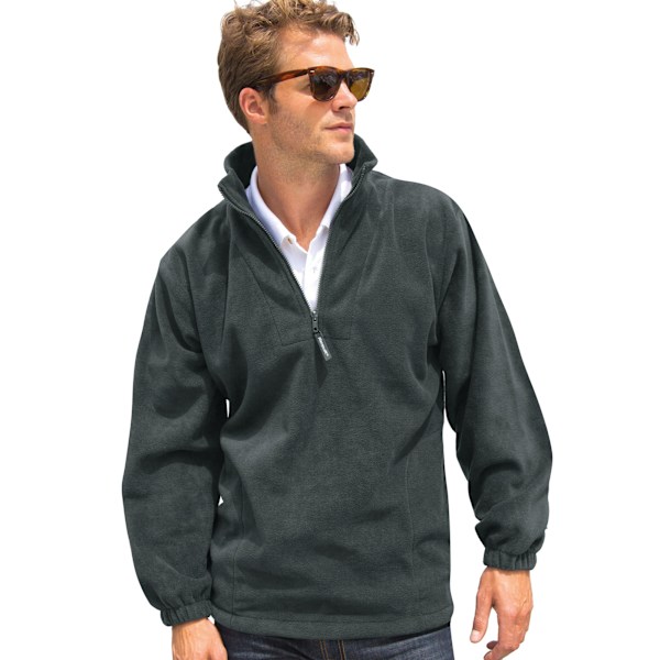 Result Vuxen Unisex Polartherm Dragkedja Hals Fleece XS Oxford Grå Oxford Grey XS