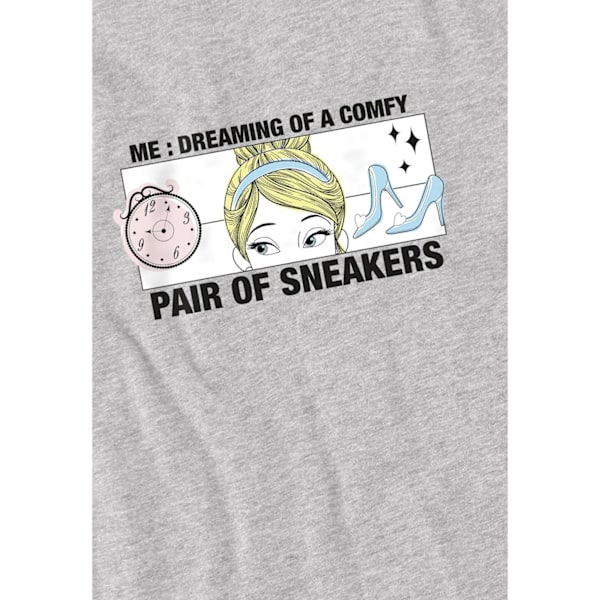 Askungen Barn/Kids Drömmer Om Bekväma Sneakers T-Shirt 9- Sport Heather 9-10 Years