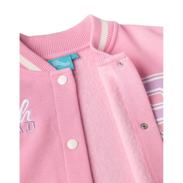 Squishmallows Flickor Squish Squad Varsity Jacka 12-13 År Rosa Pink Solid 12-13 Years