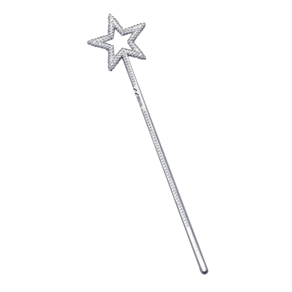Bristol Novelty Star Wand (paket med 12) One Size Silver Silver One Size