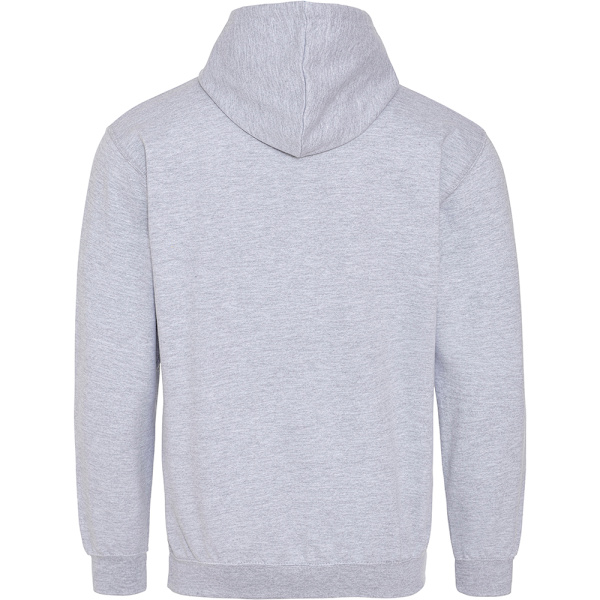 Awdis Varsity Hooded Sweatshirt / Hoodie XL Heather Grey / Fire Heather Grey / Fire Red XL