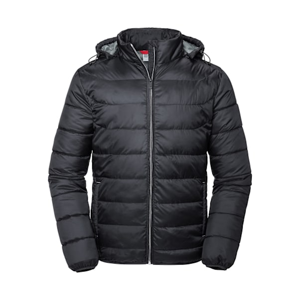 Russell Vuxen Unisex Huvtröja Nano Jacka XL Svart Black XL
