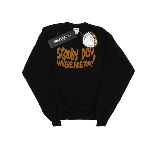 Scooby Doo Dam/Damer Var Är Du Spöklik Sweatshirt L Svart Black L