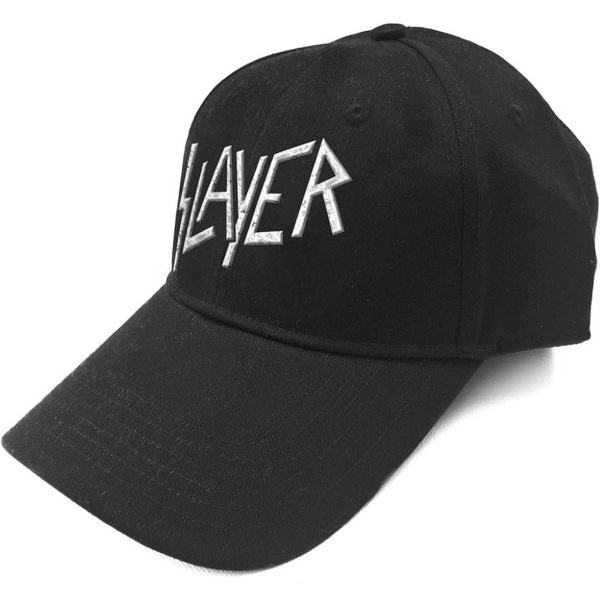 Slayer Unisex Adult Logo Baseball Cap One Size Svart/ Sonic Silv Black/Sonic Silver One Size