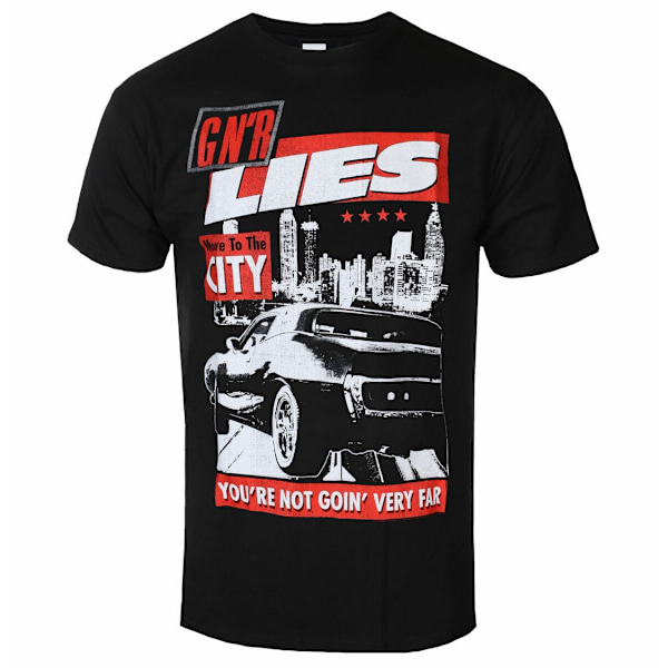 Guns N Roses Unisex Adult Move To The City T-Shirt M Svart Black M