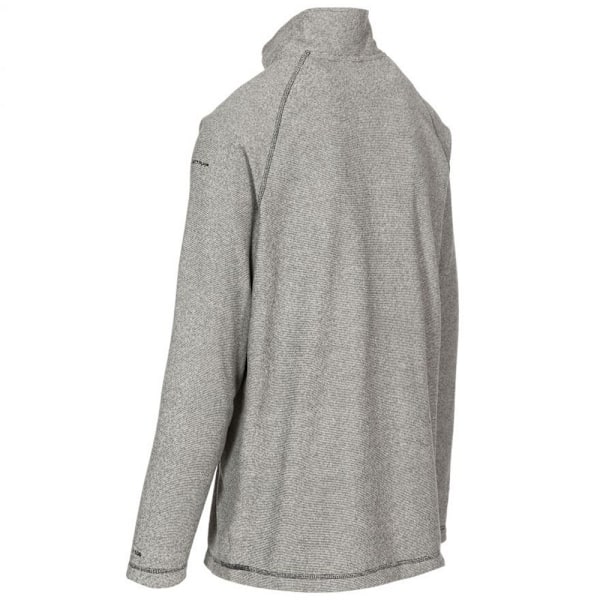 Trespass Keynote Anti-Pilling Fleece Tröja med 1/4 Dragkedja för Män XXS Svart Black XXS