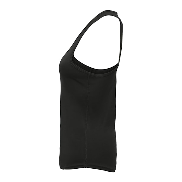 Tri Dri Dam/Kvinnors Performance Strap Back Vest M Charcoal Charcoal M
