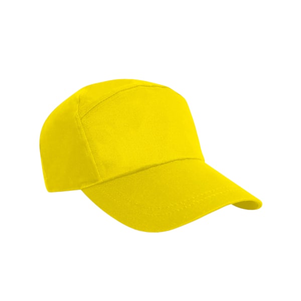 Result Headwear Reklam 7 Panel Baseball Cap One Size Gul Yellow One Size