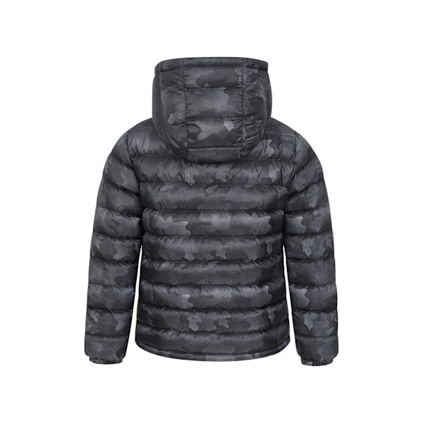 Mountain Warehouse Barnkläder/Barn Säsonger Kamouflage Vadderad Jacka Black 11-12 Years