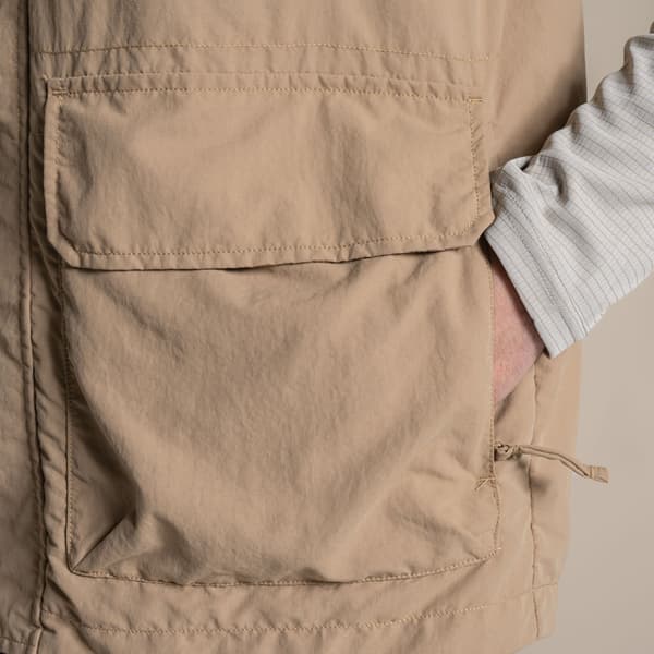 Craghoppers Herr Adventure V Nosilife Gilet S Earthenware Earthenware S