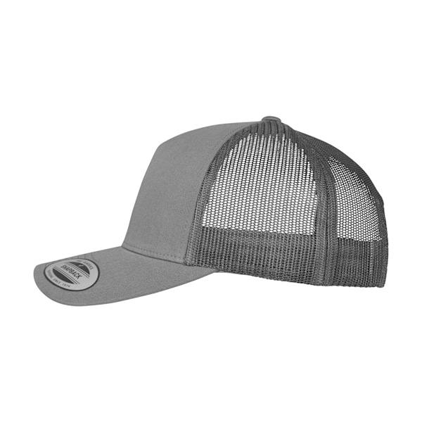 Flexfit Retro Trucker Cap One Size Charcoal Charcoal One Size