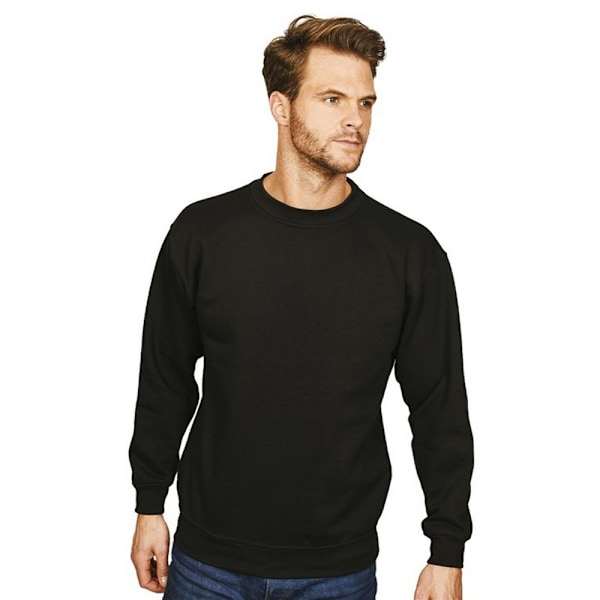 Absolute Apparel Mens Sterling Sweat 5XL Svart Black 5XL