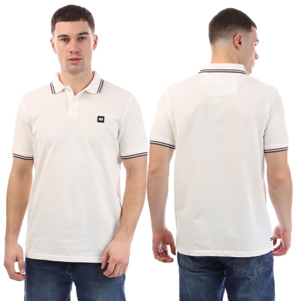 Weekend Offender Vancouver Pikétröja för män M Vit White M