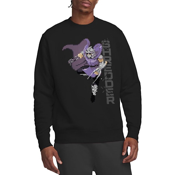 Teenage Mutant Ninja Turtles Unisex Vuxen Arcade Shredder Retro Black M