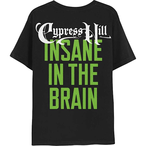 Cypress Hill Unisex Vuxen Insane In The Brain Baktryck Bomull Black M