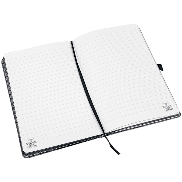 Nightmare Before Christmas Moonlight Madness A5 Notebook A5 Grå/Svart Grey/Black A5