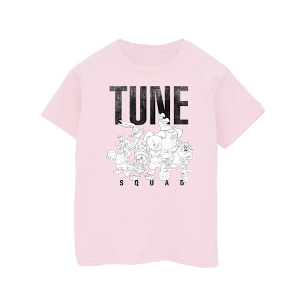 Space Jam: A New Legacy Girls Tune Squad Group Bomull T-shirt 5 Baby Pink 5-6 Years