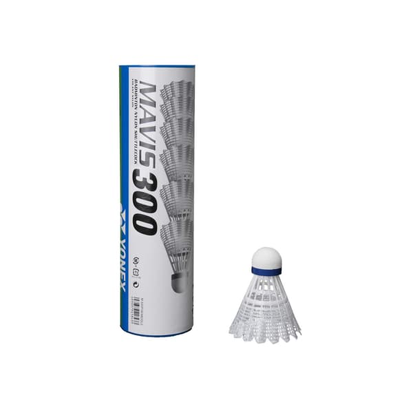 Yonex Mavis 300 Badmintonbollar (6-pack) One Size Vit/Blå White/Blue One Size