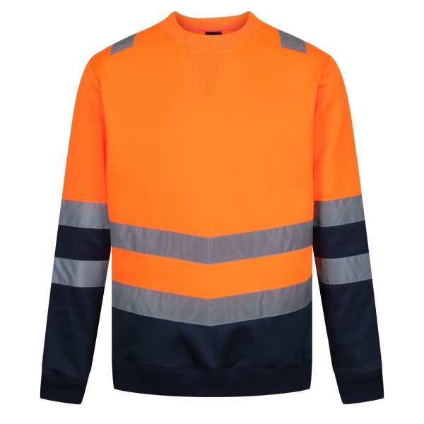 Regatta Pro High-Vis Sweatshirt L Neon Orange för män Neon Orange L