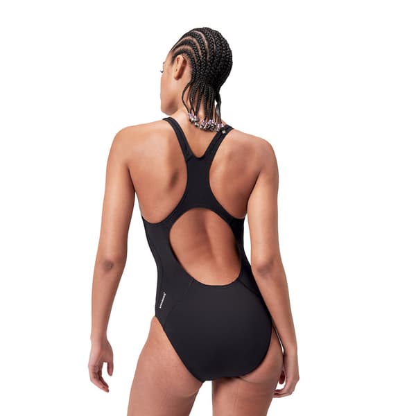 Speedo Medalist Eco Endurance+ baddräkt för dam Black 18 UK