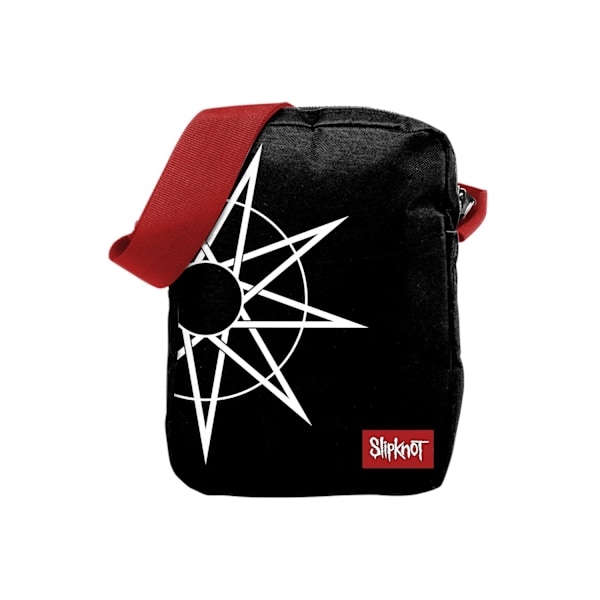 RockSax Star Slipknot Crossbody Bag One Size Svart/Vit/Röd Black/White/Red One Size