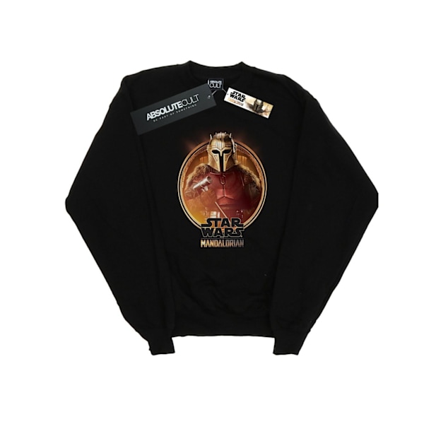 Star Wars Mens The Mandalorian The Armorer Inramad Tröja 5X Black 5XL