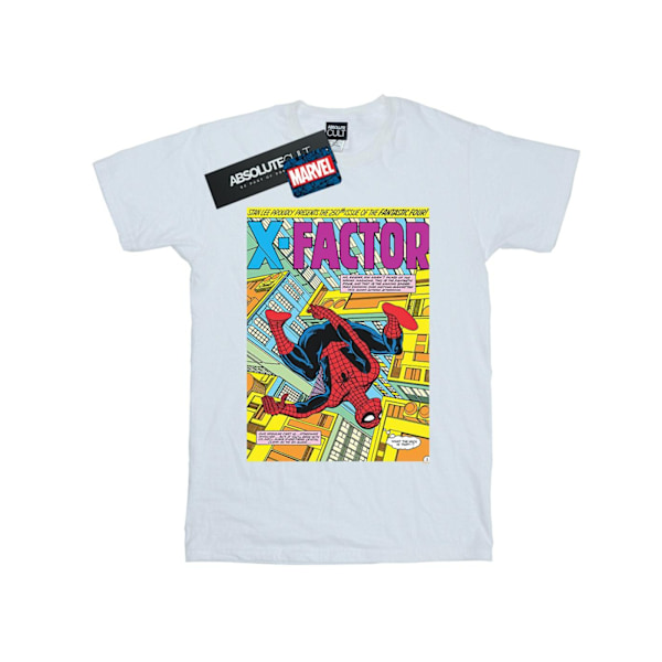 Marvel Boys Spider-Man X Factor Cover T-shirt 9-11 år Vit White 9-11 Years