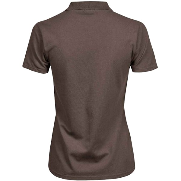 Tee Jays Dam/Dam Luxury Stretch Polo Shirt XL Choklad Chocolate XL