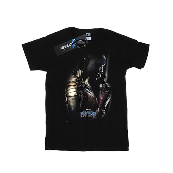 Marvel Womens/Ladies Black Panther Okoye Poster Cotton Boyfrien Black S