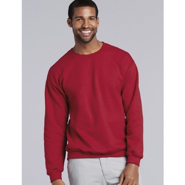 Fruit Of The Loom Herr Set-In Belcoro® Garn Sweatshirt XL Heath Heather Red XL